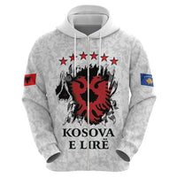 Personalized Kosova E Lire Hoodie Kosova Albanian Flag - Wonder Print Shop