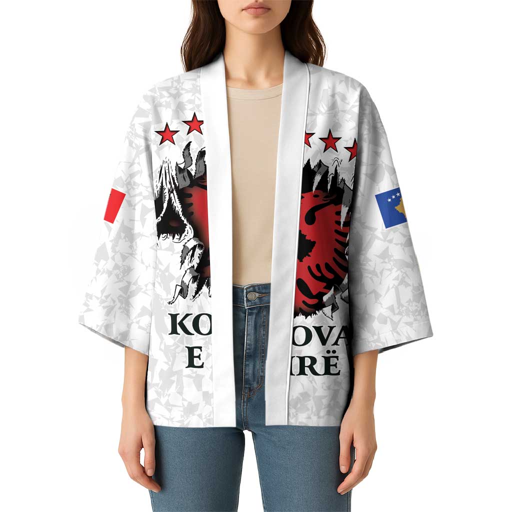 Personalized Kosova E Lire Kimono Kosova Albanian Flag - Wonder Print Shop