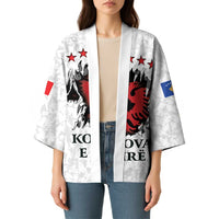 Personalized Kosova E Lire Kimono Kosova Albanian Flag - Wonder Print Shop