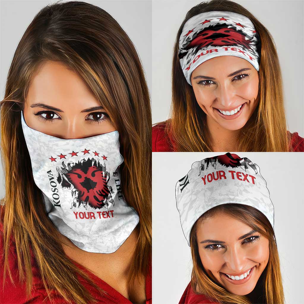 Kosova E Lire Neck Gaiter Kosova Albanian Flag LT9