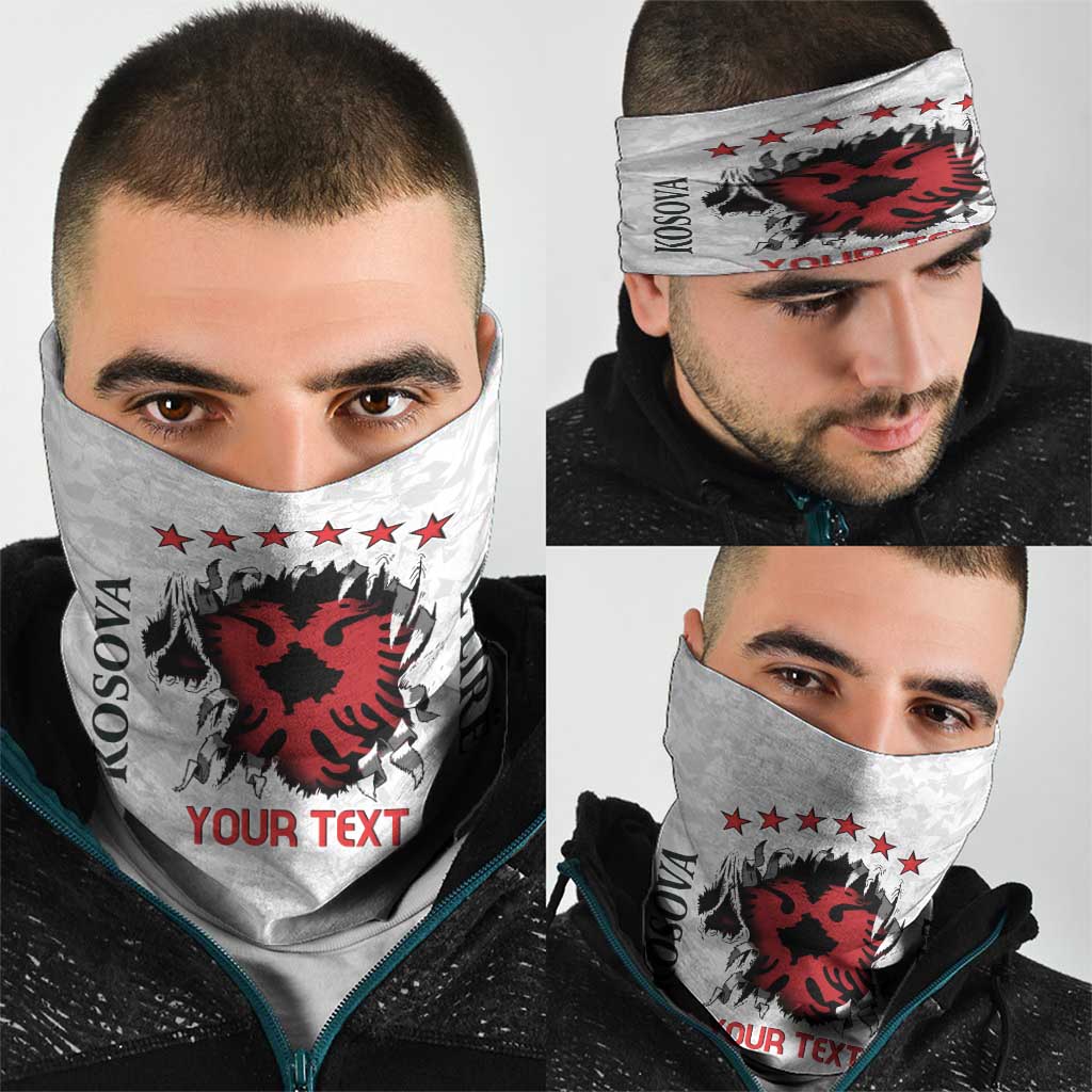 Kosova E Lire Neck Gaiter Kosova Albanian Flag LT9