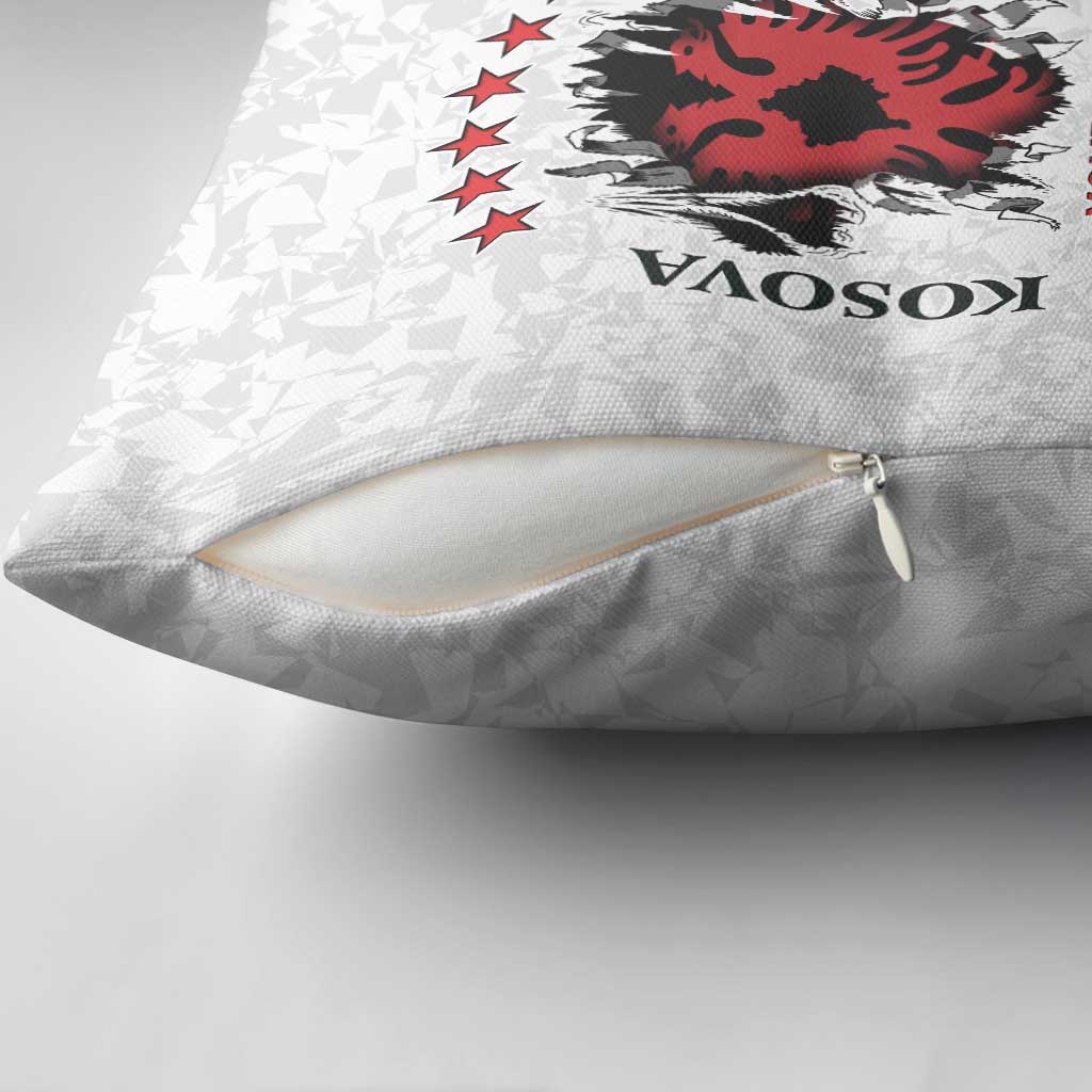 Personalized Kosova E Lire Pillow Cover Kosova Albanian Flag - Wonder Print Shop