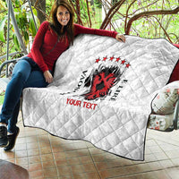 Personalized Kosova E Lire Quilt Kosova Albanian Flag - Wonder Print Shop