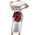 Personalized Kosova E Lire Short Sleeve Bodycon Dress Kosova Albanian Flag - Wonder Print Shop