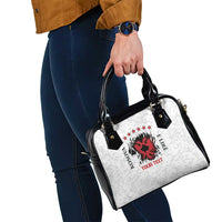 Personalized Kosova E Lire Shoulder Handbag Kosova Albanian Flag - Wonder Print Shop