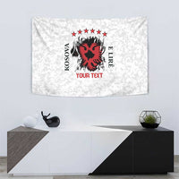 Personalized Kosova E Lire Tapestry Kosova Albanian Flag - Wonder Print Shop