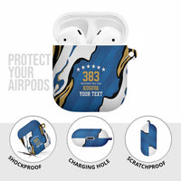 Personalized Kosova Nje Komb Nje Gjak AirPods Case Kosova 383 Independent Sice 2008 - Wonder Print Shop