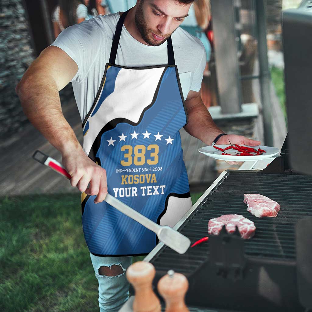 Personalized Kosova Nje Komb Nje Gjak Apron Kosova 383 Independent Sice 2008 - Wonder Print Shop