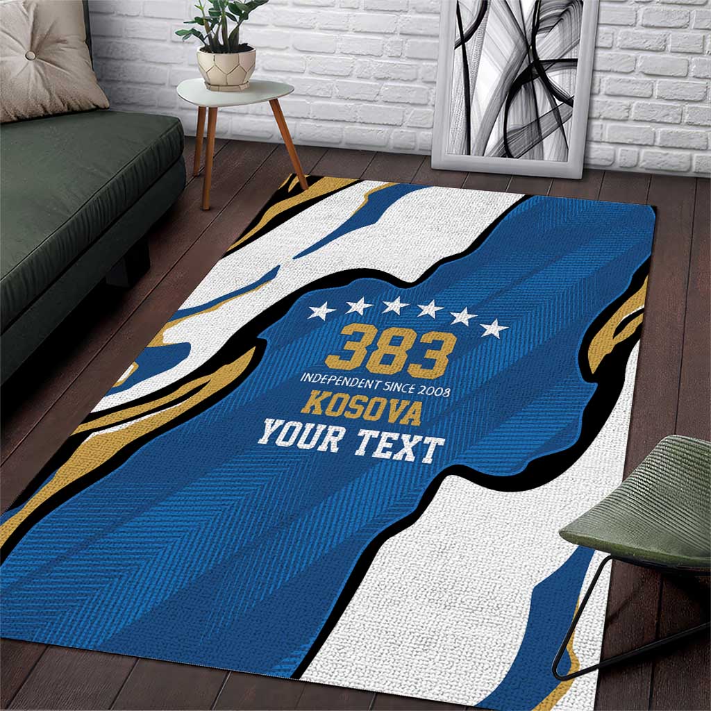 Personalized Kosova Nje Komb Nje Gjak Area Rug Kosova 383 Independent Sice 2008 - Wonder Print Shop