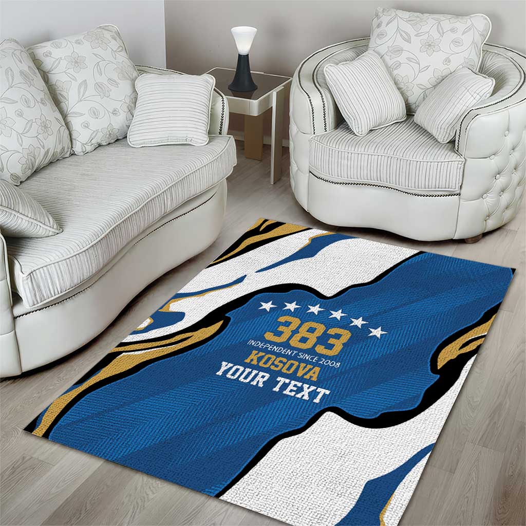Personalized Kosova Nje Komb Nje Gjak Area Rug Kosova 383 Independent Sice 2008 - Wonder Print Shop