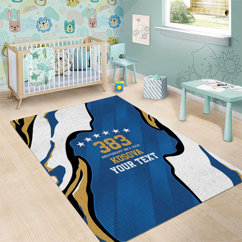 Personalized Kosova Nje Komb Nje Gjak Area Rug Kosova 383 Independent Sice 2008 - Wonder Print Shop