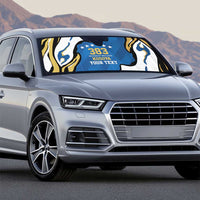 Personalized Kosova Nje Komb Nje Gjak Auto Sun Shade Kosova 383 Independent Sice 2008 - Wonder Print Shop