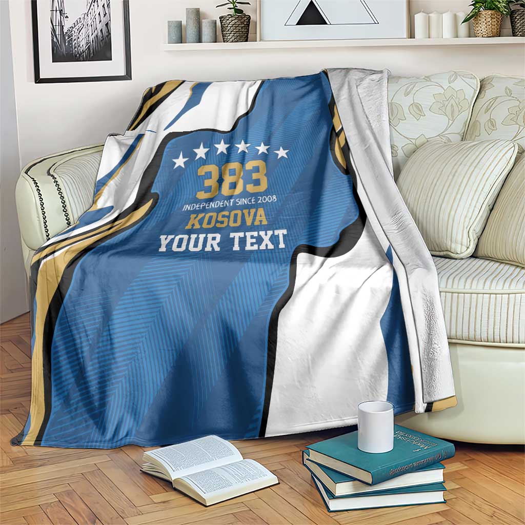 Personalized Kosova Nje Komb Nje Gjak Blanket Kosova 383 Independent Sice 2008 - Wonder Print Shop