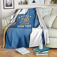 Personalized Kosova Nje Komb Nje Gjak Blanket Kosova 383 Independent Sice 2008 - Wonder Print Shop