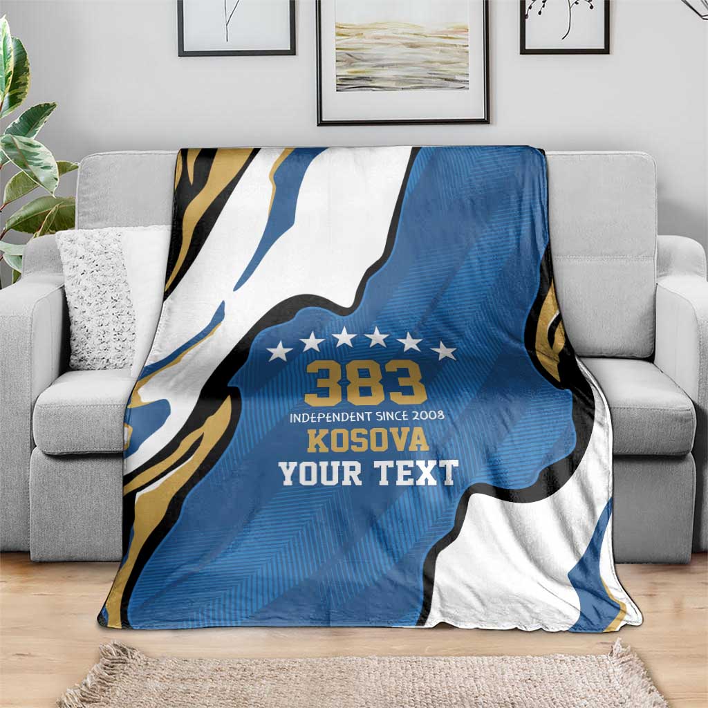 Personalized Kosova Nje Komb Nje Gjak Blanket Kosova 383 Independent Sice 2008 - Wonder Print Shop