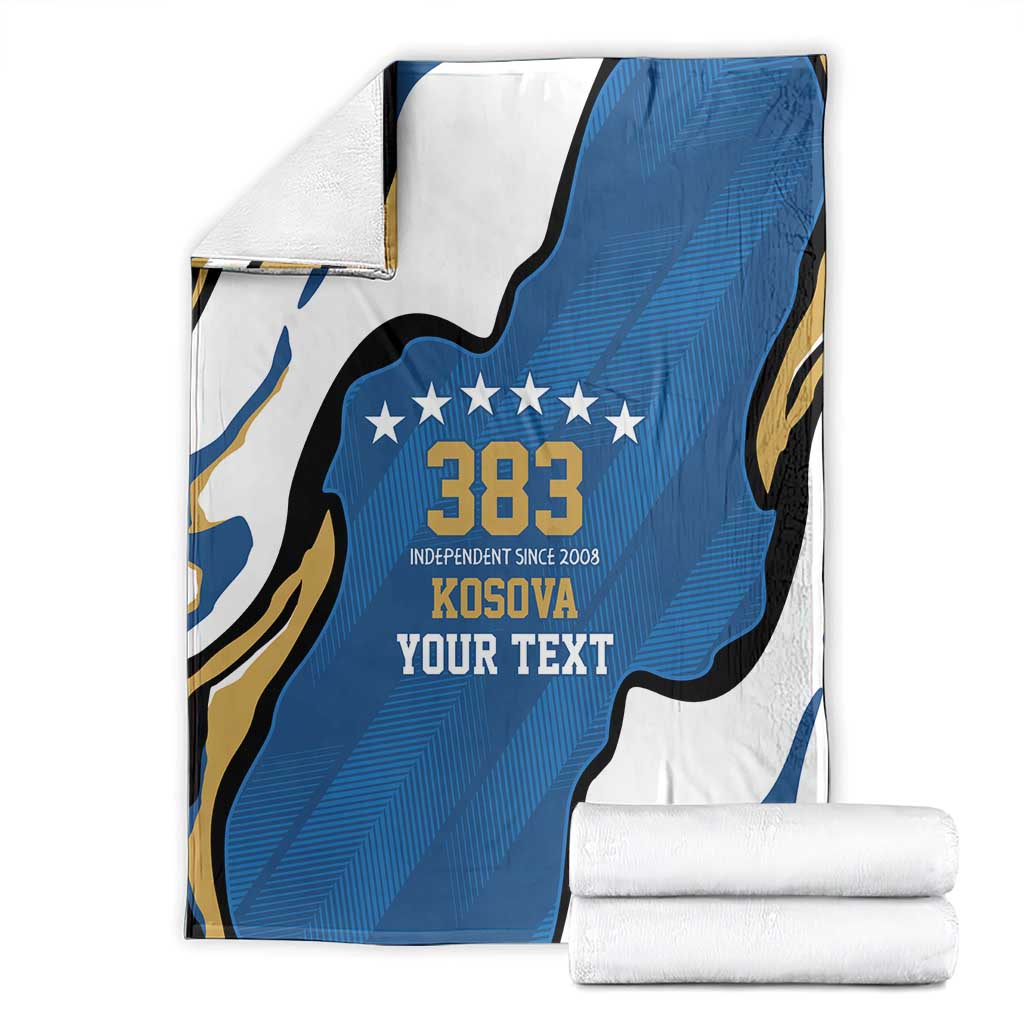 Personalized Kosova Nje Komb Nje Gjak Blanket Kosova 383 Independent Sice 2008 - Wonder Print Shop