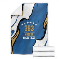 Personalized Kosova Nje Komb Nje Gjak Blanket Kosova 383 Independent Sice 2008 - Wonder Print Shop