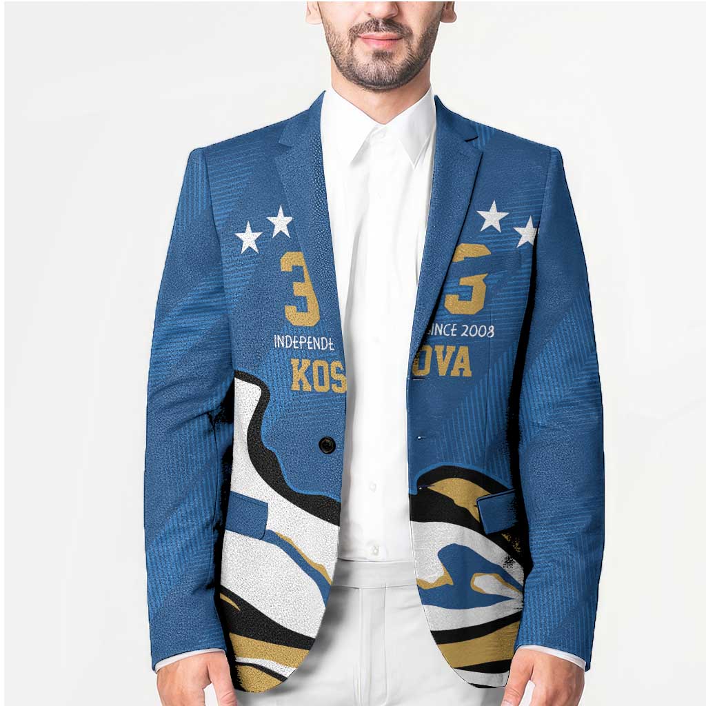 Personalized Kosova Nje Komb Nje Gjak Blazer Kosova 383 Independent Sice 2008 - Wonder Print Shop