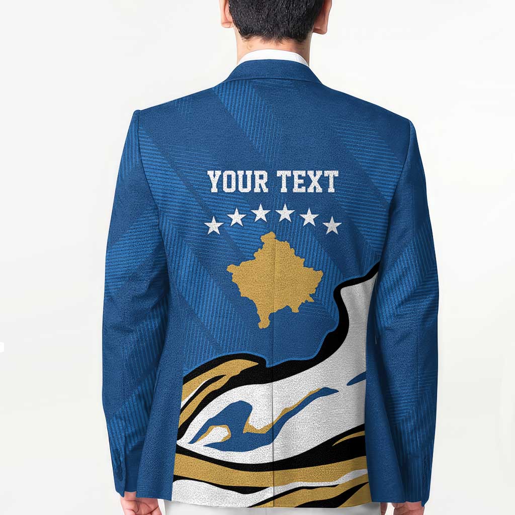 Personalized Kosova Nje Komb Nje Gjak Blazer Kosova 383 Independent Sice 2008 - Wonder Print Shop