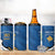Personalized Kosova Nje Komb Nje Gjak 4 in 1 Can Cooler Tumbler Kosova 383 Independent Sice 2008 - Wonder Print Shop