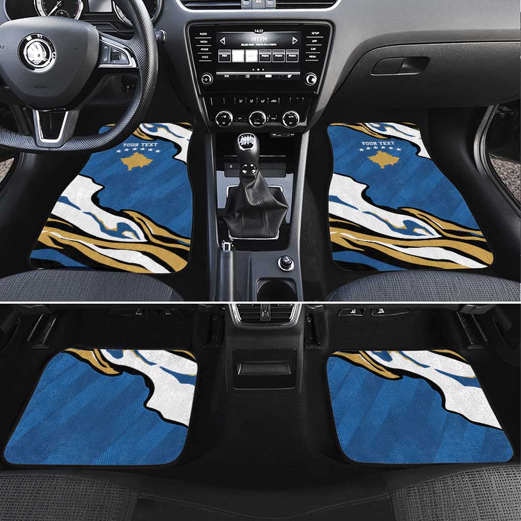 Personalized Kosova Nje Komb Nje Gjak Car Mats Kosova 383 Independent Sice 2008 - Wonder Print Shop