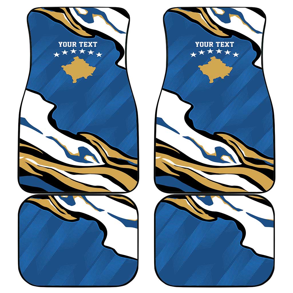 Personalized Kosova Nje Komb Nje Gjak Car Mats Kosova 383 Independent Sice 2008 - Wonder Print Shop
