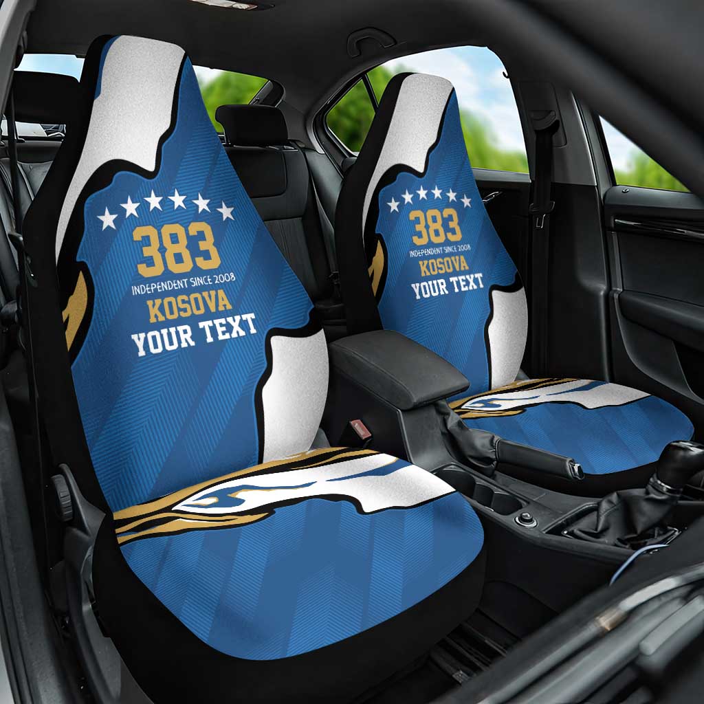 Personalized Kosova Nje Komb Nje Gjak Car Seat Cover Kosova 383 Independent Sice 2008 - Wonder Print Shop