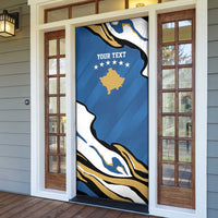 Personalized Kosova Nje Komb Nje Gjak Door Cover Kosova 383 Independent Sice 2008 - Wonder Print Shop