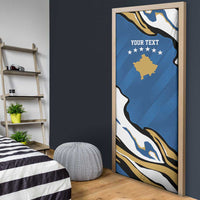 Personalized Kosova Nje Komb Nje Gjak Door Cover Kosova 383 Independent Sice 2008 - Wonder Print Shop