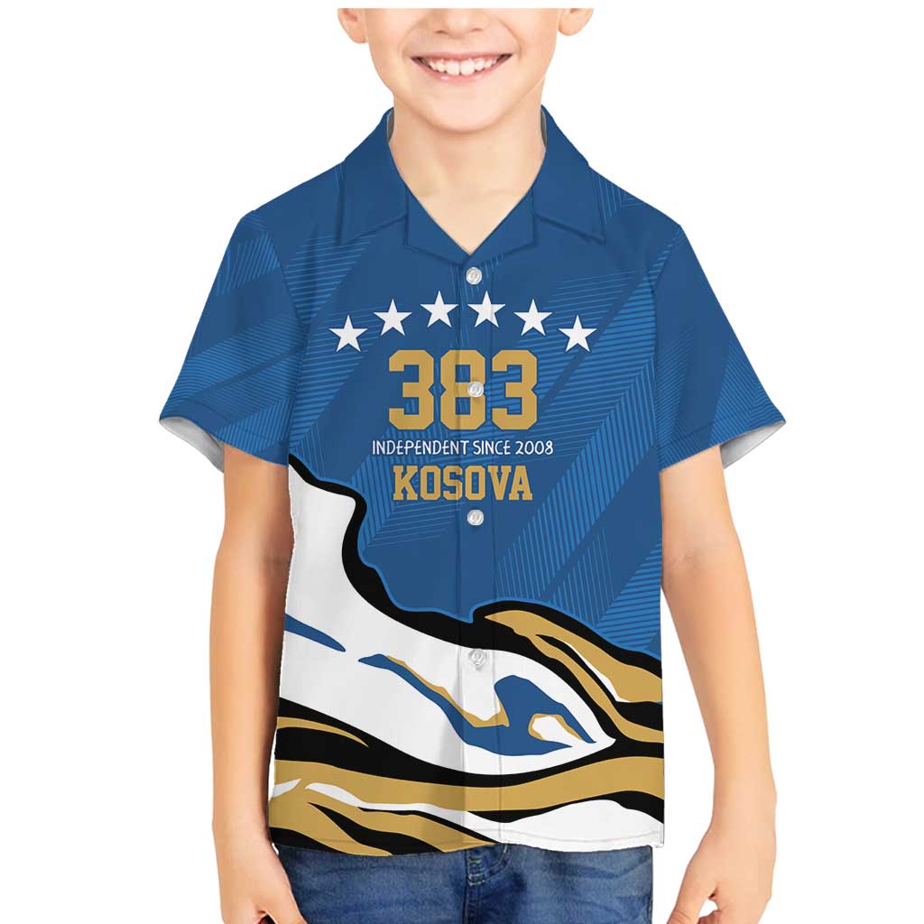 Personalized Kosova Nje Komb Nje Gjak Family Matching Mermaid Dress and Hawaiian Shirt Kosova 383 Independent Sice 2008 - Wonder Print Shop