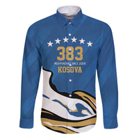 Personalized Kosova Nje Komb Nje Gjak Family Matching Off The Shoulder Long Sleeve Dress and Hawaiian Shirt Kosova 383 Independent Sice 2008 - Wonder Print Shop