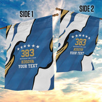 Personalized Kosova Nje Komb Nje Gjak Garden Flag Kosova 383 Independent Sice 2008 - Wonder Print Shop