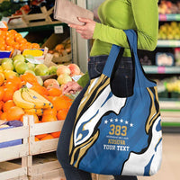 Personalized Kosova Nje Komb Nje Gjak Grocery Bag Kosova 383 Independent Sice 2008 - Wonder Print Shop