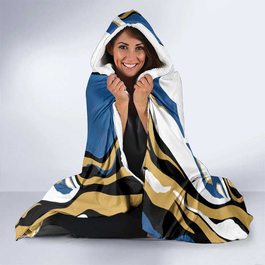 Personalized Kosova Nje Komb Nje Gjak Hooded Blanket Kosova 383 Independent Sice 2008 - Wonder Print Shop