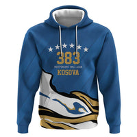 Personalized Kosova Nje Komb Nje Gjak Hoodie Kosova 383 Independent Sice 2008 - Wonder Print Shop