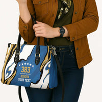 Personalized Kosova Nje Komb Nje Gjak Leather Bag Kosova 383 Independent Sice 2008 - Wonder Print Shop