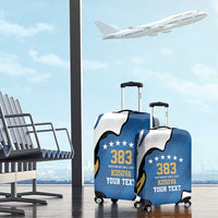 Personalized Kosova Nje Komb Nje Gjak Luggage Cover Kosova 383 Independent Sice 2008 - Wonder Print Shop