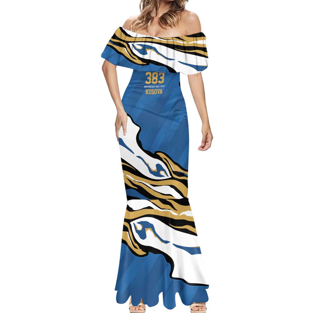 Personalized Kosova Nje Komb Nje Gjak Mermaid Dress Kosova 383 Independent Sice 2008 - Wonder Print Shop