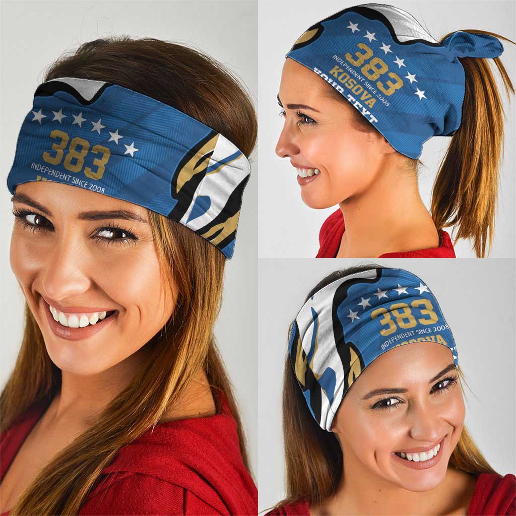 Kosova Nje Komb Nje Gjak Neck Gaiter Kosova 383 Independent Sice 2008 LT9