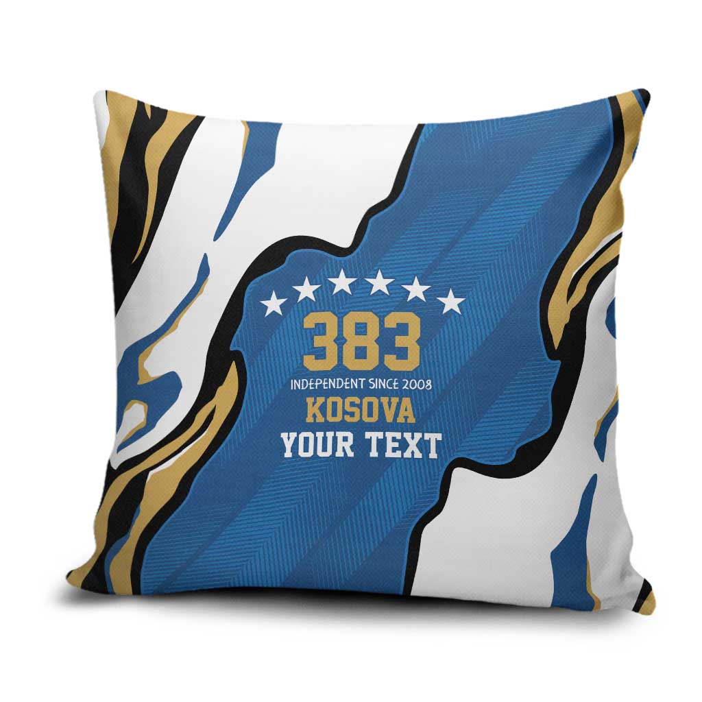 Personalized Kosova Nje Komb Nje Gjak Pillow Cover Kosova 383 Independent Sice 2008 - Wonder Print Shop