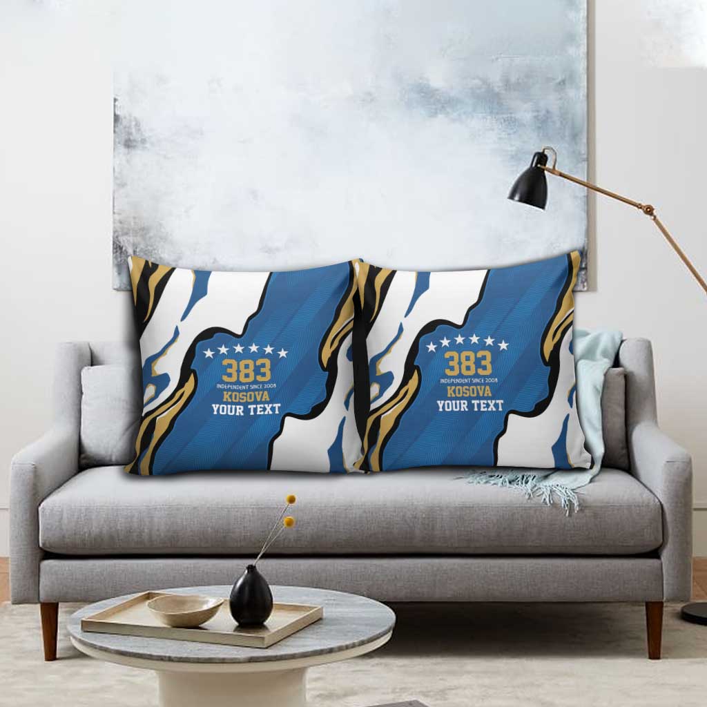 Personalized Kosova Nje Komb Nje Gjak Pillow Cover Kosova 383 Independent Sice 2008 - Wonder Print Shop