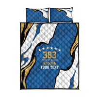 Personalized Kosova Nje Komb Nje Gjak Quilt Bed Set Kosova 383 Independent Sice 2008 - Wonder Print Shop