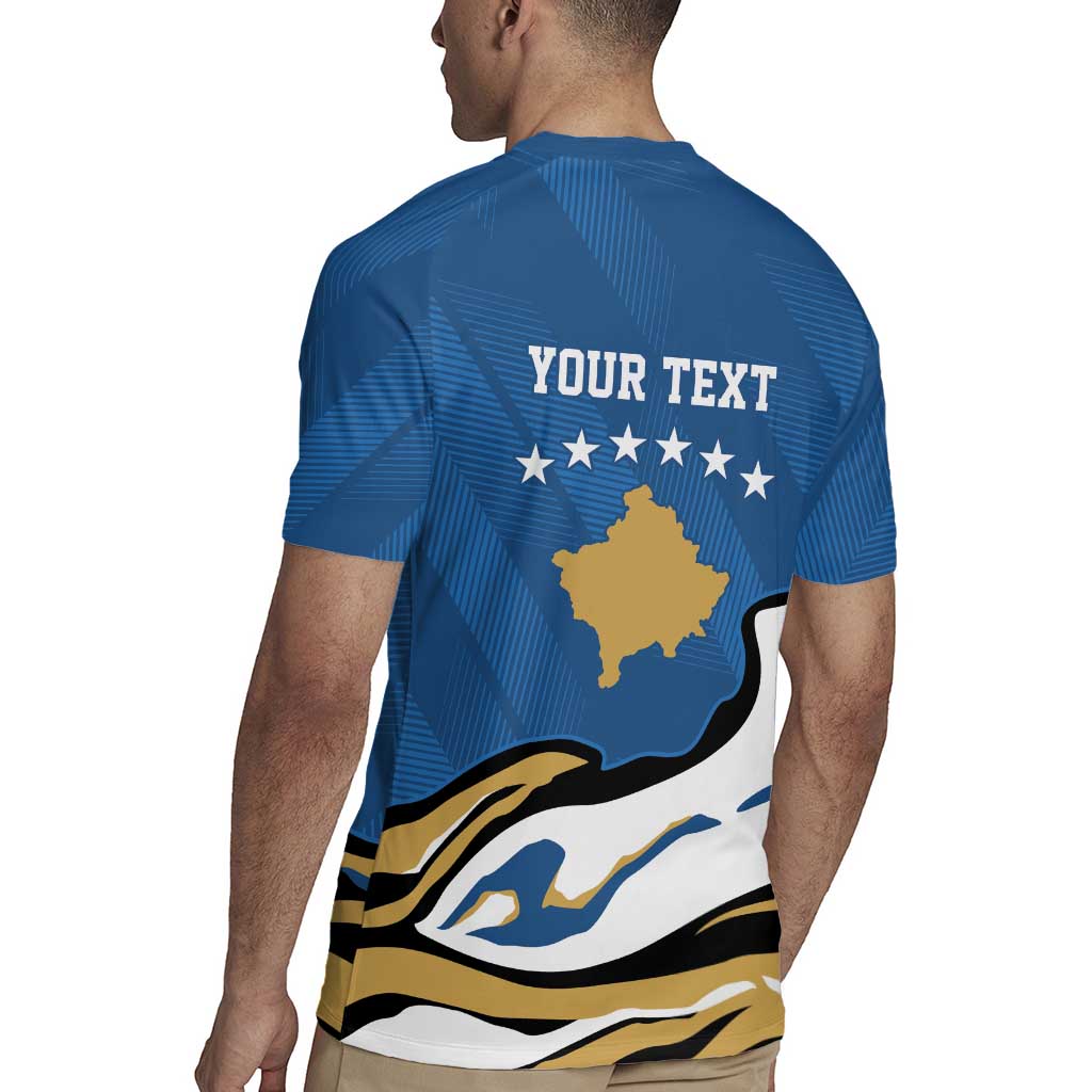 Personalized Kosova Nje Komb Nje Gjak Rugby Jersey Kosova 383 Independent Sice 2008 - Wonder Print Shop