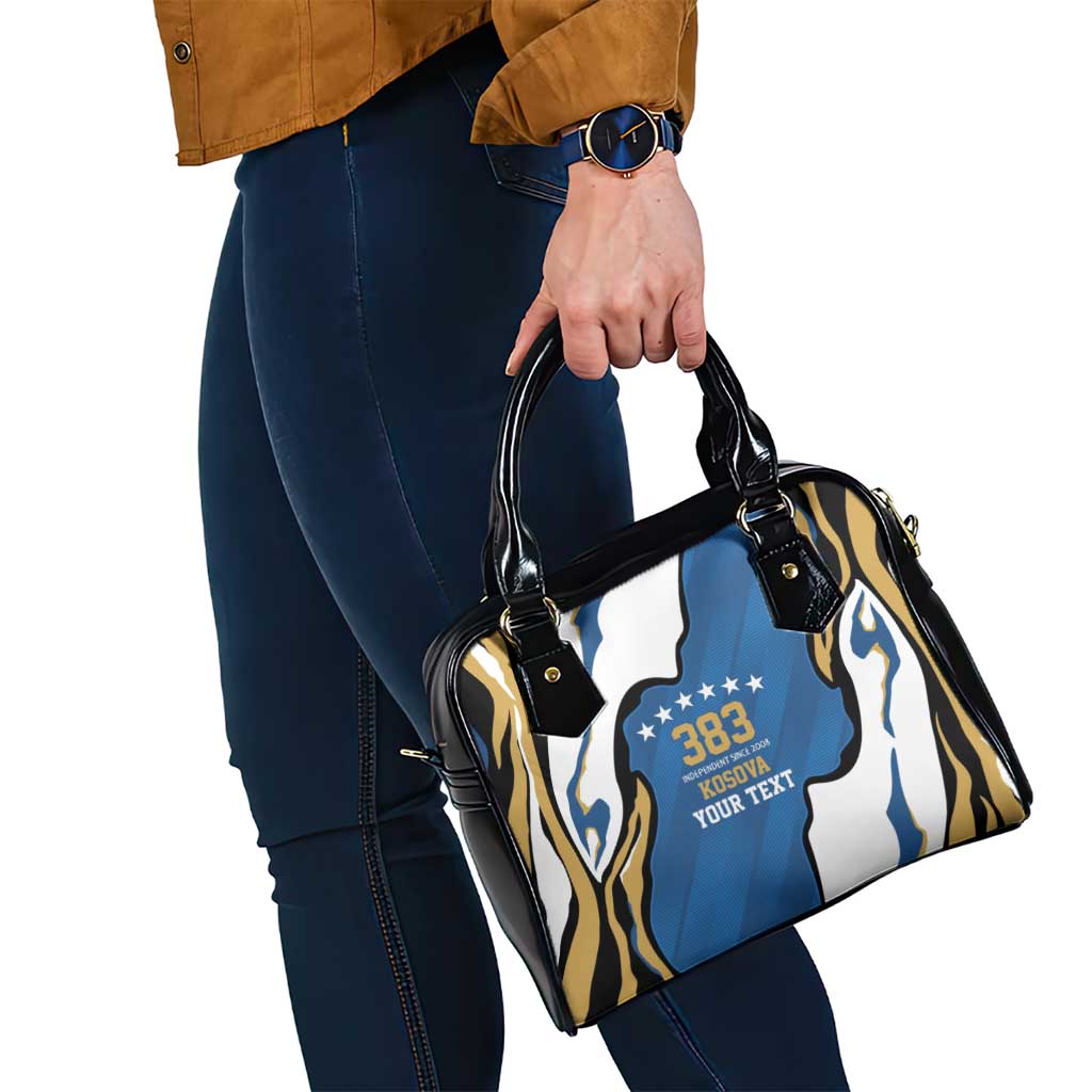 Personalized Kosova Nje Komb Nje Gjak Shoulder Handbag Kosova 383 Independent Sice 2008 - Wonder Print Shop