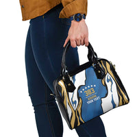 Personalized Kosova Nje Komb Nje Gjak Shoulder Handbag Kosova 383 Independent Sice 2008 - Wonder Print Shop