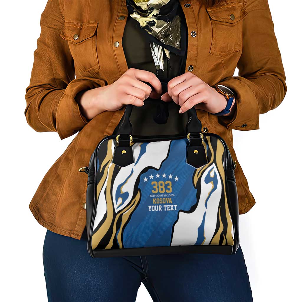 Personalized Kosova Nje Komb Nje Gjak Shoulder Handbag Kosova 383 Independent Sice 2008 - Wonder Print Shop