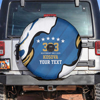 Personalized Kosova Nje Komb Nje Gjak Spare Tire Cover Kosova 383 Independent Sice 2008 - Wonder Print Shop