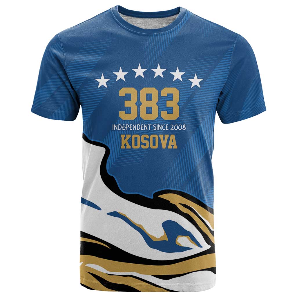 Personalized Kosova Nje Komb Nje Gjak T Shirt Kosova 383 Independent Sice 2008 - Wonder Print Shop