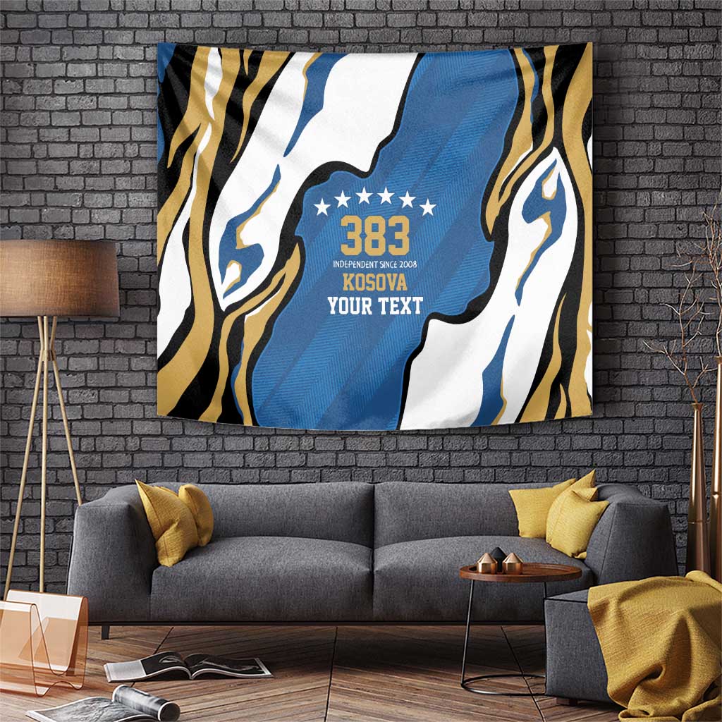Personalized Kosova Nje Komb Nje Gjak Tapestry Kosova 383 Independent Sice 2008 - Wonder Print Shop