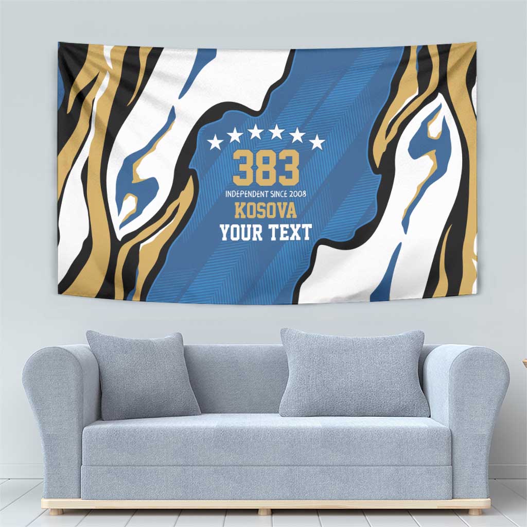 Personalized Kosova Nje Komb Nje Gjak Tapestry Kosova 383 Independent Sice 2008 - Wonder Print Shop